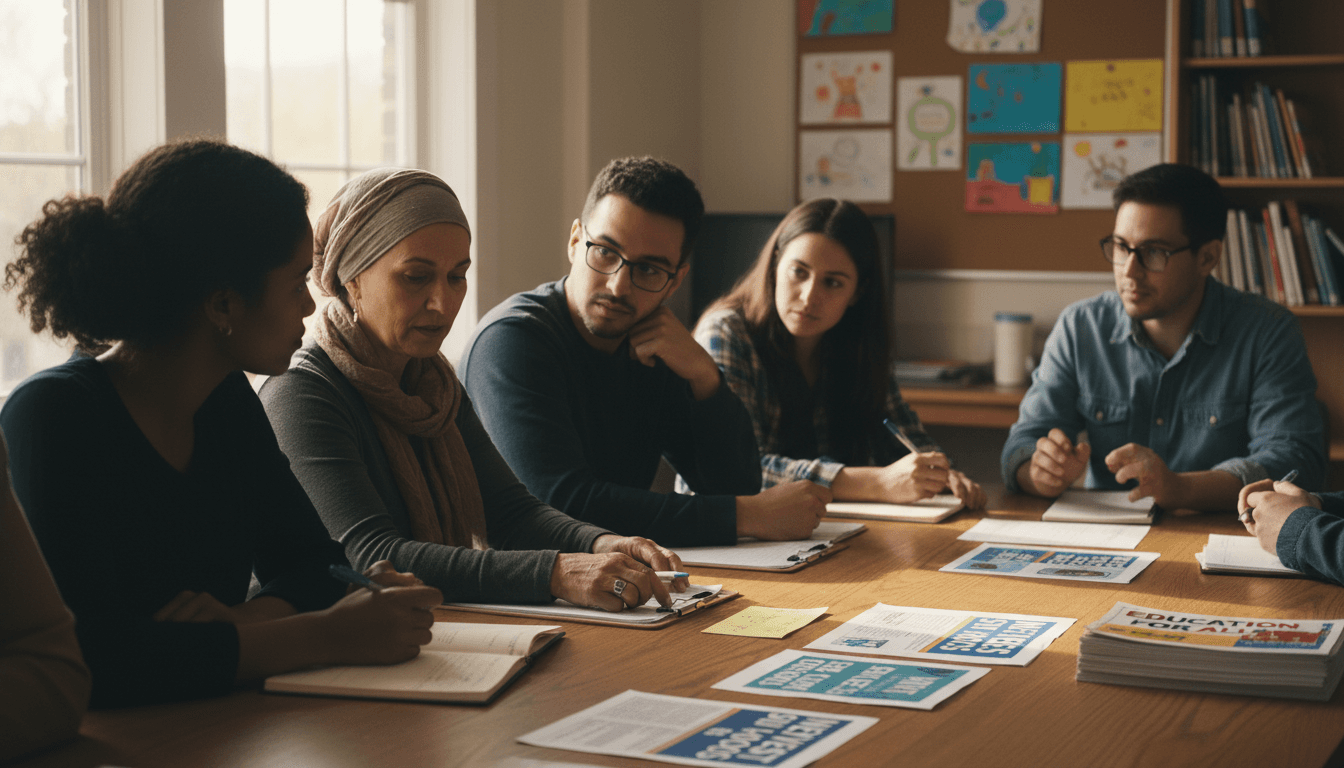 Local political community engagement